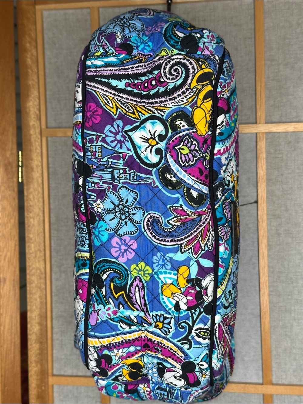 VERA BRADLEY Large, colorful On the Go Crossbody Bag - Picture 13 of 13